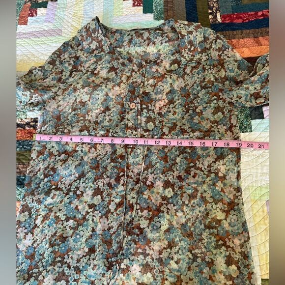 Stella McCartney Sheer Floral Mini Dress Size 40 Made in Italy - Picture 8 of 8